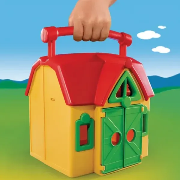 Playmobil Playmobil<6962 - Ferme Transportable - 1.2.3