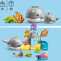 LEGO 1Er Age<10972 - ® Duplo - Animaux Sauvages De L'Ocean