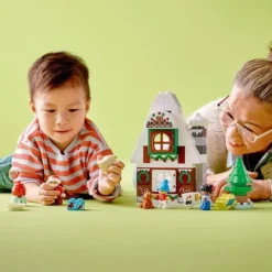 LEGO 1Er Age<10976 - ® Duplo - La Maison En Pain D'Epices Du Pere Noel