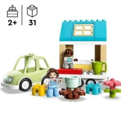 LEGO Jouets À Emboîter, À Empiler<10986 - ® Duplo - La Maison Familiale Sur Roues