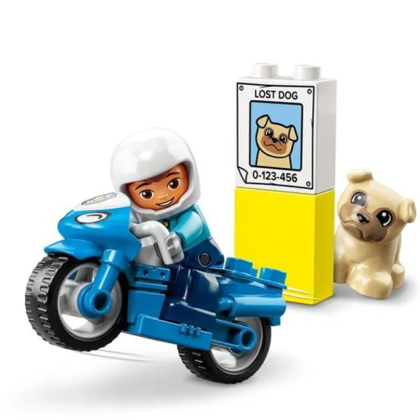 LEGO 1Er Age<10967 - ® Duplo - La Moto De Police