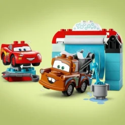 LEGO Jouets À Emboîter, À Empiler<10996 - ® Duplo - La Station De Lavage Avec Flash Mcqueen Et Martin