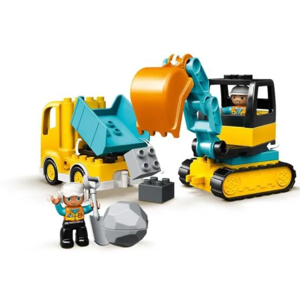 LEGO 1Er Age<10931 - ® Duplo - Le Camion Et La Pelleteuse