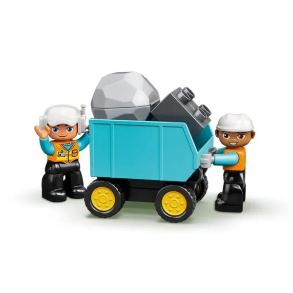 LEGO 1Er Age<10931 - ® Duplo - Le Camion Et La Pelleteuse
