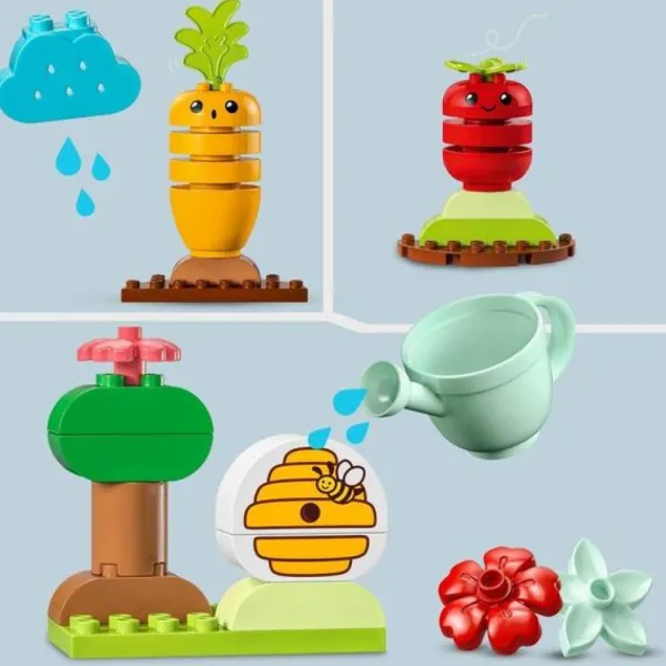LEGO Jouets À Emboîter, À Empiler<10984 - ® Duplo - Le Jardin Bio