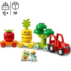 LEGO Jouets À Emboîter, À Empiler<10982 - ® Duplo - Le Tracteur Des Fruits Et Legumes