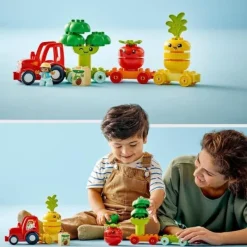 LEGO Jouets À Emboîter, À Empiler<10982 - ® Duplo - Le Tracteur Des Fruits Et Legumes