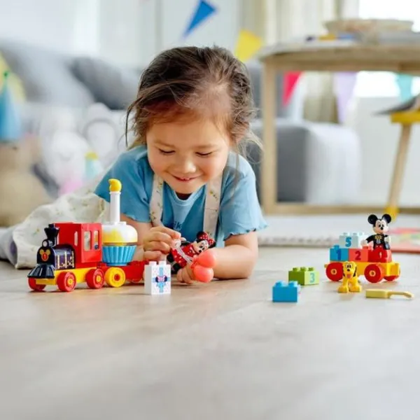 LEGO 1Er Age<10941 - ® Duplo - Le Train D'Anniversaire De Mickey Et Minnie