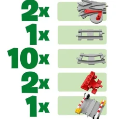 LEGO 1Er Age<10882 - ® Duplo Les Rails Du Train