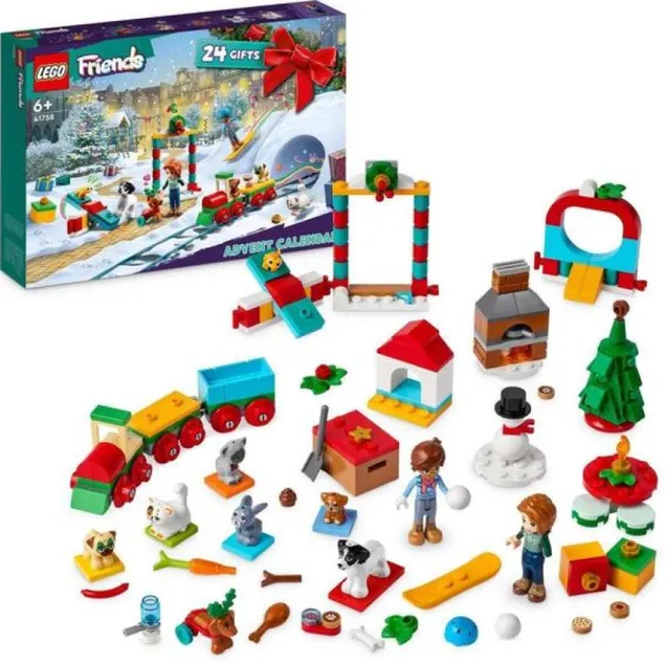 LEGO Calendriers De L'avent<41758 - ® Friends - Le Calendrier De L'avent 2023 Friends