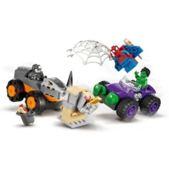 LEGO Lego, Briques Et Blocs<10782 - ® Marvel - Le Combat Des Camions, Hulk Contre Le Rhino