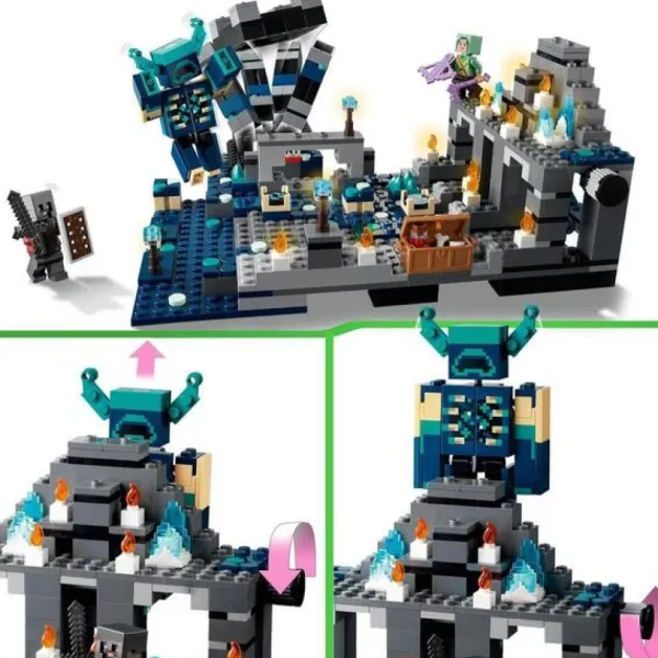 LEGO Lego, Briques Et Blocs<21246 - ® Minecraft - La Bataille Des Abimes