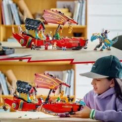 LEGO Lego, Briques Et Blocs<71797 - ® Ninjago - Le Qg Des Ninjas - La Course Contre La Montre