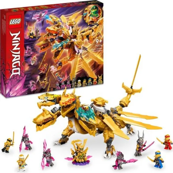LEGO Lego, Briques Et Blocs<71774 - ® Ninjago - L'Ultra Dragon D'Or De Lloyd