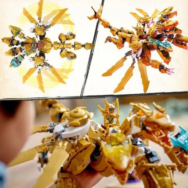 LEGO Lego, Briques Et Blocs<71774 - ® Ninjago - L'Ultra Dragon D'Or De Lloyd