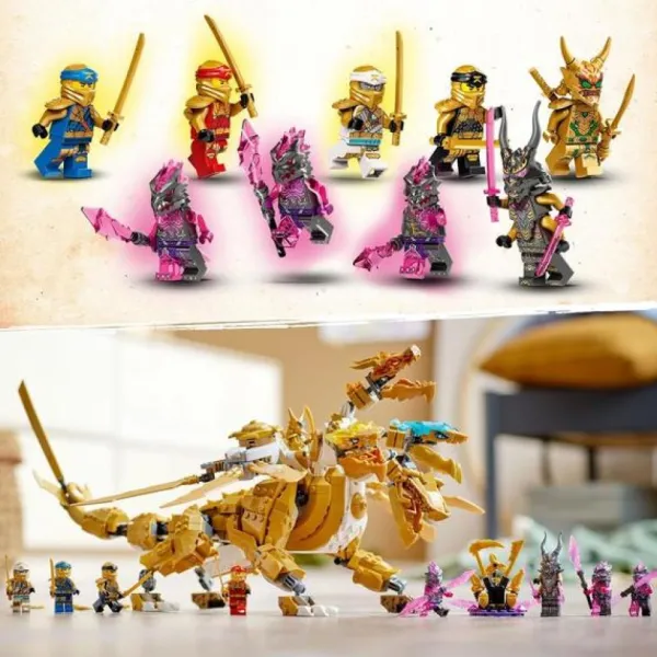 LEGO Lego, Briques Et Blocs<71774 - ® Ninjago - L'Ultra Dragon D'Or De Lloyd