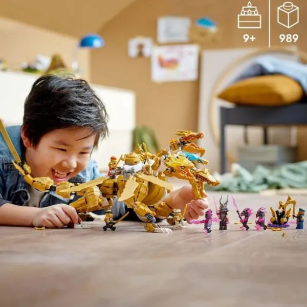 LEGO Lego, Briques Et Blocs<71774 - ® Ninjago - L'Ultra Dragon D'Or De Lloyd