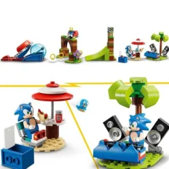 LEGO 1Er Age<76990 - ® Sonic The Hedgehog - Sonic Et Le Defi De La Sphere De Vitesse