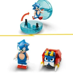 LEGO 1Er Age<76990 - ® Sonic The Hedgehog - Sonic Et Le Defi De La Sphere De Vitesse