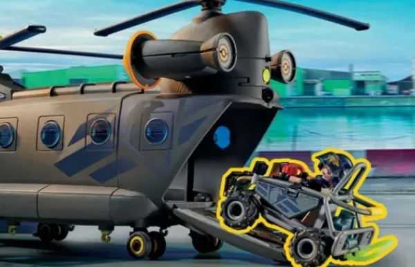 Playmobil Playmobil<71149 – City Action - Helicoptere Des Forces Speciales