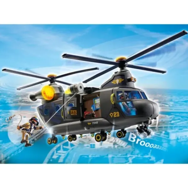 Playmobil Playmobil<71149 – City Action - Helicoptere Des Forces Speciales