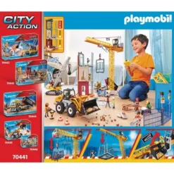 Playmobil Playmobil<70441 - City Action - La Grue Radio-Commandee
