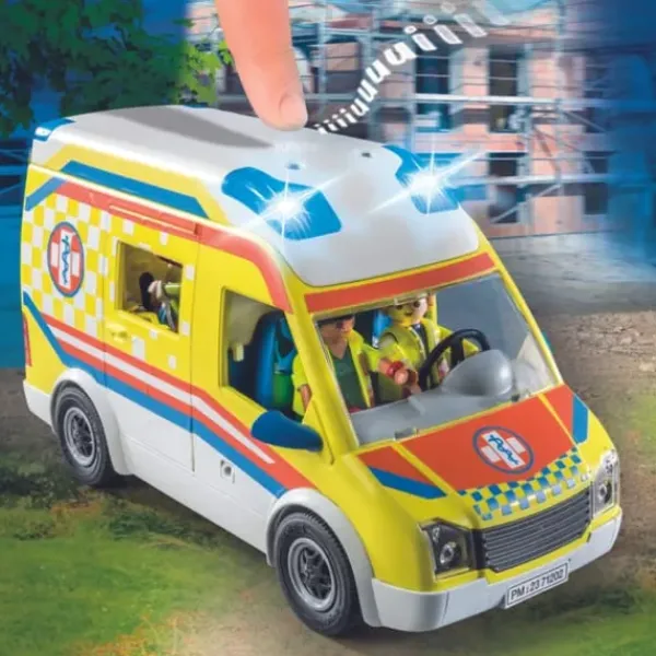 Playmobil Playmobil<71202 - City Life - Ambulance Avec Effets Lumineux