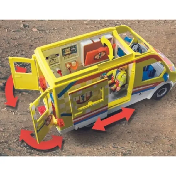 Playmobil Playmobil<71202 - City Life - Ambulance Avec Effets Lumineux