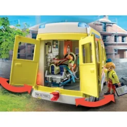 Playmobil Playmobil<71202 - City Life - Ambulance Avec Effets Lumineux