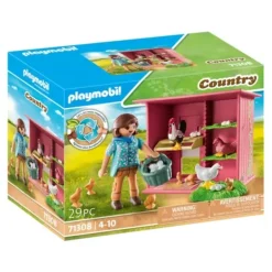 Playmobil Playmobil<71308 - Country - Agricultrice Et Poulailler