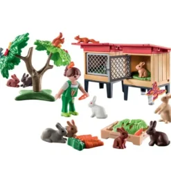 Playmobil Playmobil<71252 - Country - Enfant Avec Enclos Et Lapins