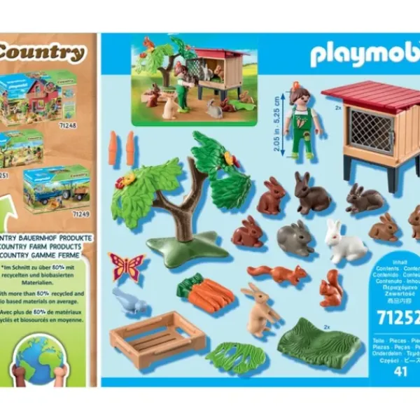 Playmobil Playmobil<71252 - Country - Enfant Avec Enclos Et Lapins