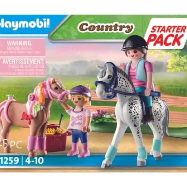 Playmobil Playmobil<71259 - Country - Starter Pack Cavaliers Et Chevaux
