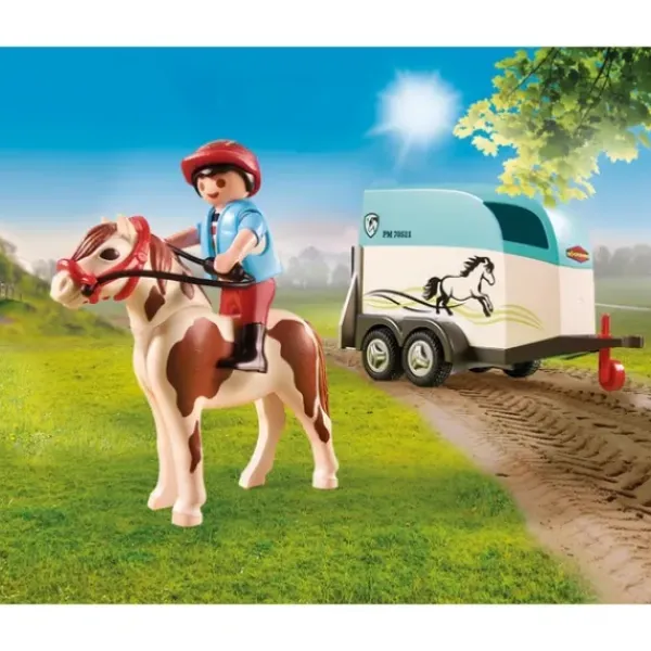 Playmobil Playmobil<70511 - Country - Voiture Et Van Pour Poney