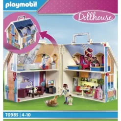 Playmobil Playmobil<70985 - Dollhouse - Maison Transportable