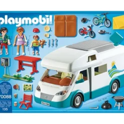 Playmobil Playmobil<70088 - Family Fun - Famille Et Camping-Car