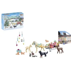 Playmobil Calendriers De L'avent<71345 - La Magie De Noel - Calendrier De L'avent Equestre
