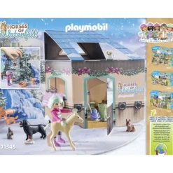 Playmobil Calendriers De L'avent<71345 - La Magie De Noel - Calendrier De L'avent Equestre