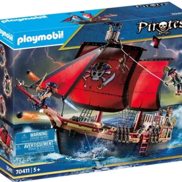 Playmobil Playmobil<70411 - Pirates - Bateau Pirates