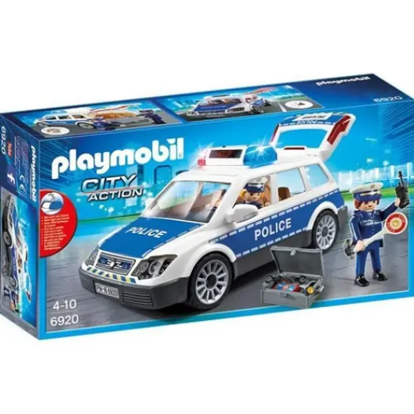Playmobil Playmobil<6920 - Voiture De Policiers Avec Gyrophare - City Action