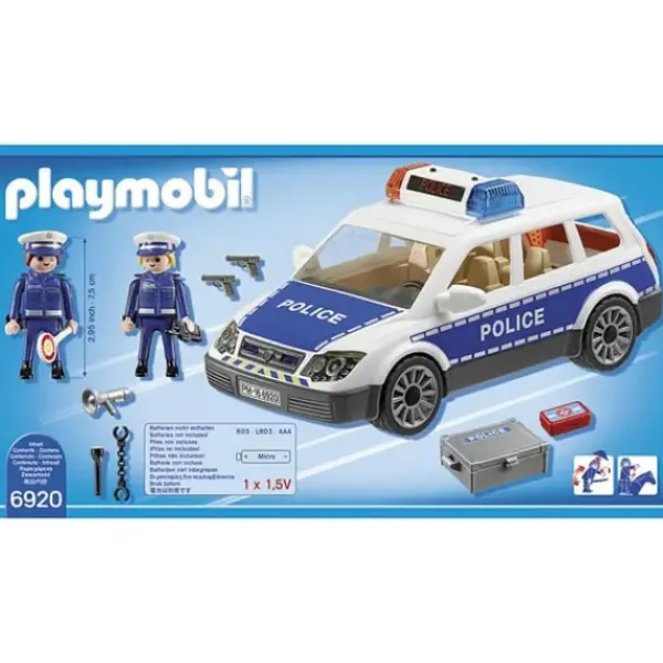 Playmobil Playmobil<6920 - Voiture De Policiers Avec Gyrophare - City Action
