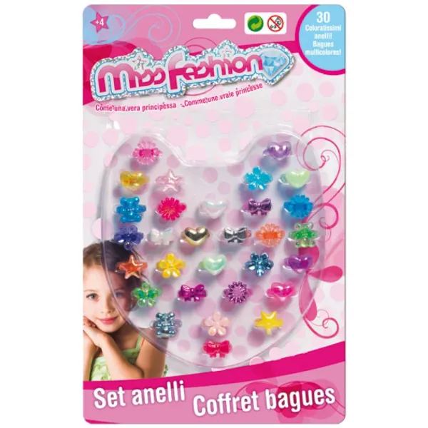 Miss Fashion Bijoux & Montres Enfants<30 Bagues Multicolores