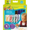 Crayola Dessin Et Peinture<8 Feutres Lavables Mini Kids