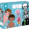 Janod Puzzles Enfants De 50 À 249 Pièces<4 Puzzles Éducatifs - Le Corps Humain