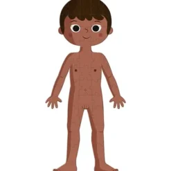 Janod Puzzles Enfants De 50 À 249 Pièces<4 Puzzles Éducatifs - Le Corps Humain