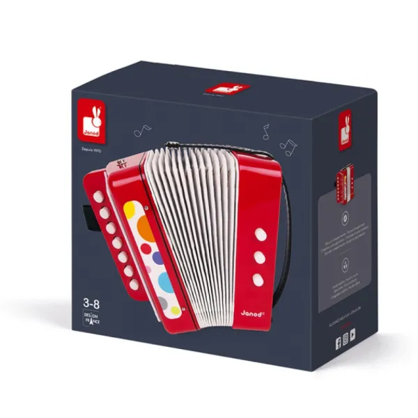 Janod Instruments De Musique<Accordeon Confetti