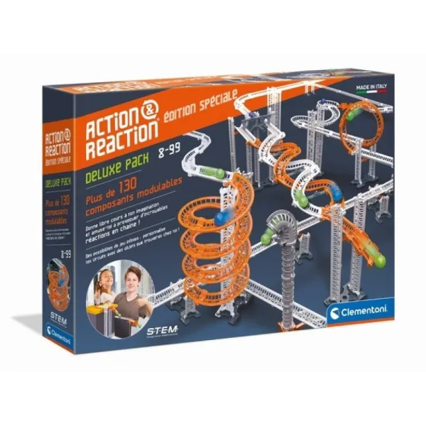 Clementoni Meccano, Engrenages<Action Et Reaction - Circuit De Billes Rise & Speed Deluxe