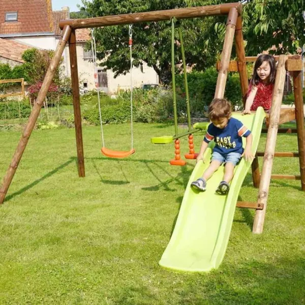 Soulet Balancoires Et Portiques<Aire De Jeux Avec Toboggan Menthe