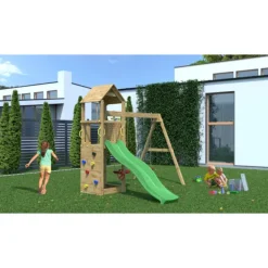 Fungoo Aires De Jeux<Aire De Jeux Flappi Avec Balancoire Double