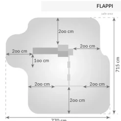Fungoo Aires De Jeux<Aire De Jeux Flappi Avec Balancoire Double